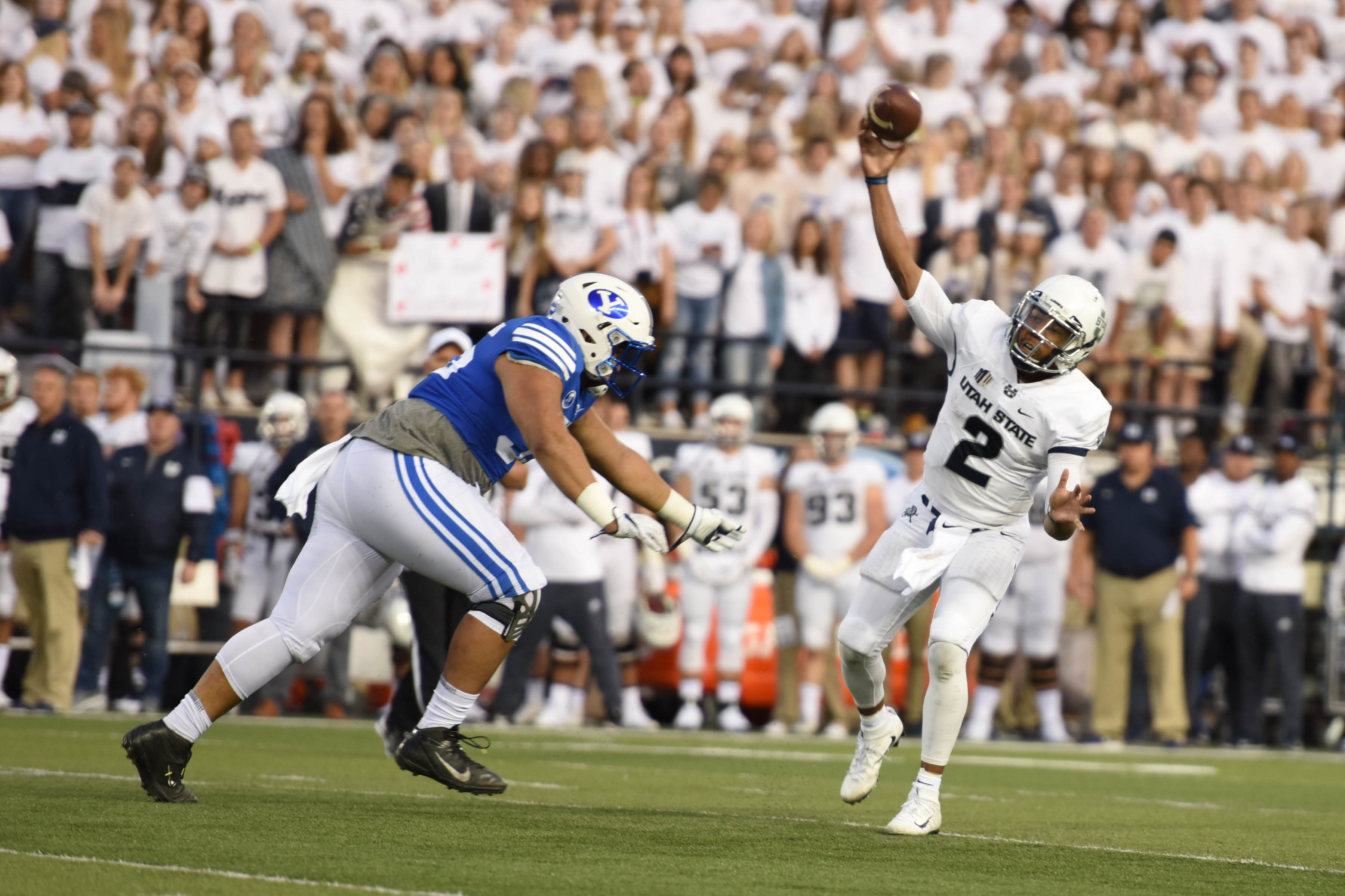 GALLERY Utah State football vs BYU The Utah Statesman