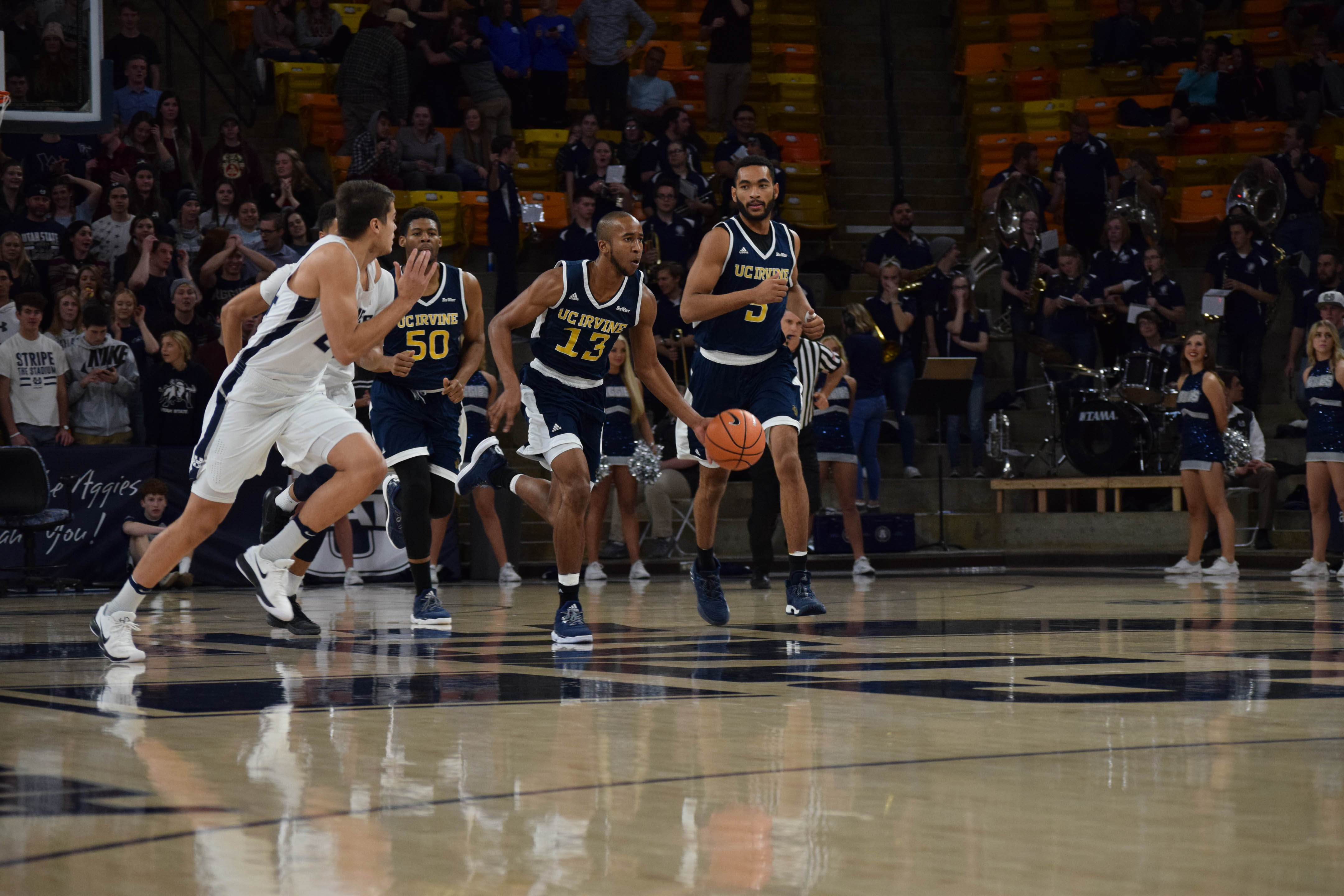 GALLERY: Men's Basketball Vs UC Irvine Anteaters - The Utah Statesman