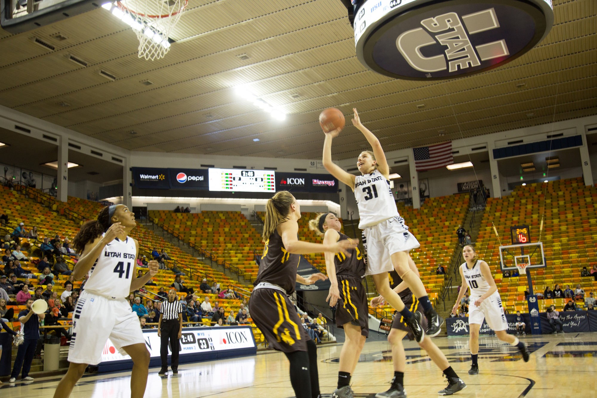 USU women's basketball improving with young core - The Utah Statesman