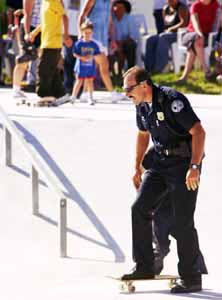 Number of contacts at Logan skateboard park reported