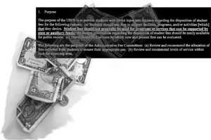 Fees used incorrectly