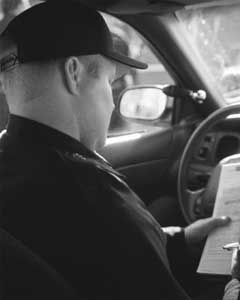 Police officer helps keep community safe