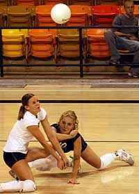 USU volleyball sends Highlanders packing