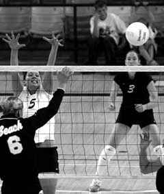 Utah State spikers finish empty-handed