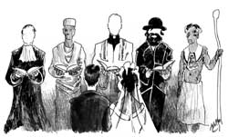 Wedding bells vary among faiths