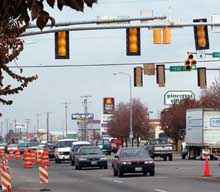 Logan to synchronize Main traffic lights
