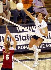 Sweet Revenge for USU volleyball