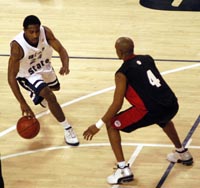 Aggies to take Spectrum court against Global Sports