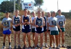 Nielson plays role of Mr. Consistent for harriers