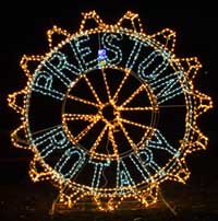 Northern Lights — Preston displays brighten the holiday
