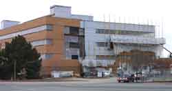 Engineering building near completion
