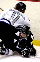 Hockey wins OT thriller