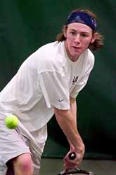 Men’s tennis falls to Air Force in opener
