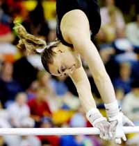 USU gymnasts hold off Cougars