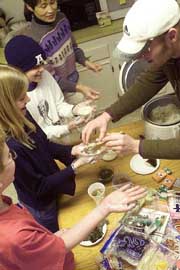 Sixth-graders learn about Asian culture from USU club