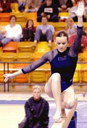 Aggie gymnasts hope to improve RQS at Ohio State