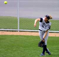 Sun shines, but not on Ag softball