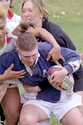 Rugby women play unexpected home finale