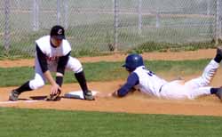 Baseball remains perfect in conference with sweep