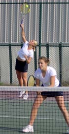Women netters grab first singles sweep in PSU win
