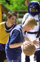 Special Olympians shine