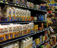 Shopping and saving: Most students look for cheapest and pre-packaged food.