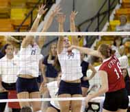USU spikers snap losing streak to Utes with sweep