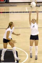 Aggie spikers swept by No. 20 Pacific