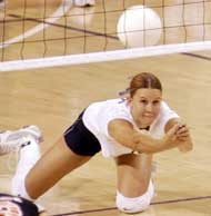 Aggie spikers continue road swing, start Big West play