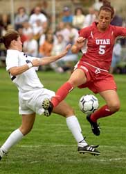 Utah State soccer team falls in overtime to Utah