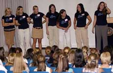 Frats and sororities urge students to rush Greek
