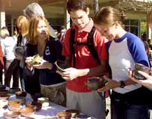 Useful pottery sold in annual sale
