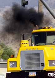 Polluted Logan air is a risk to health