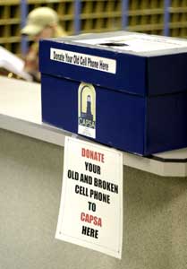 Help someone in need: Donate old cell phones