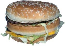 Super-sizing meals means upsized Americans