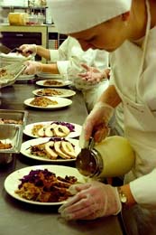 Culinary artists in training