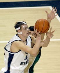 The man in the plastic mask