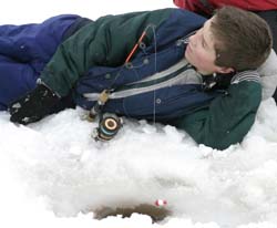 February fishing freezes scouts