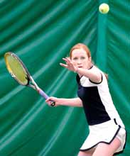 Women’s tennis gets first win
