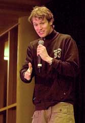 Controversial comedian still a hit