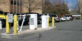 Police frustrated by wrecked parking gates