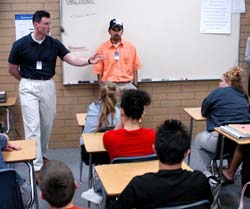USU students explain Islam to middle schoolers