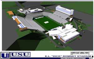 Romney Stadium renovation plans presented to ASUSU
