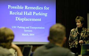 Students may lose parking to faculty
