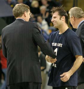 Former athlete gives ‘A’ game