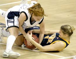 Women fight for win