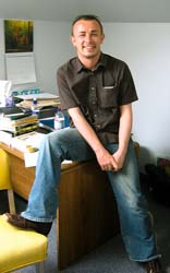 Gradute student teaches English with a different spin