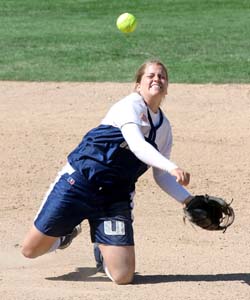 Softball sweeps Fullerton