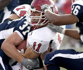 Football gets ready to face Rebels