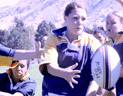 Women’s rugby trounce Wolverines